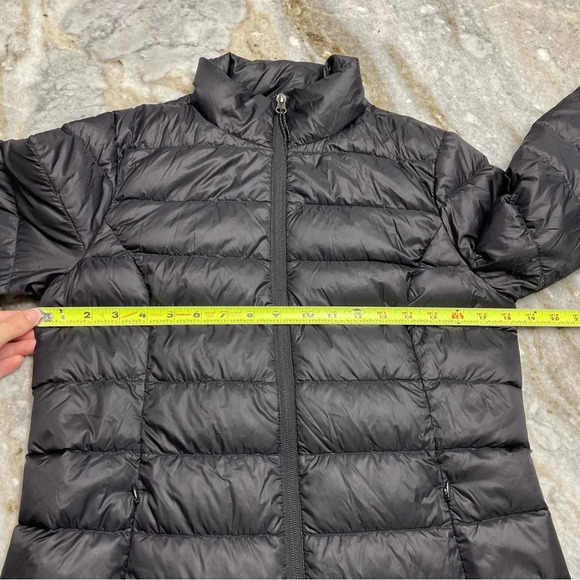 Eddie Bauer Black Down Filled Jacket Coat Women’s Small - Picture 8 of 12